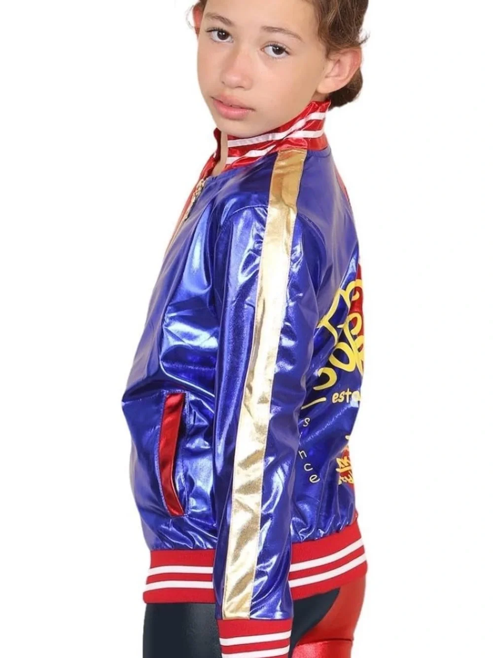 NWOT Harley Quinn Jacket Girls Costume Piece L B36